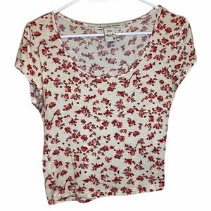 SOLD- American Rag Floral Crop Top